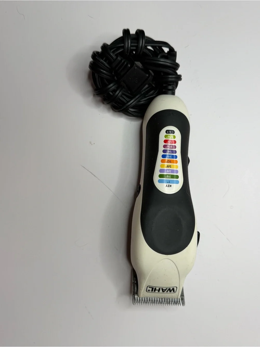 Wahl Electric Dog Clipper in White & Black